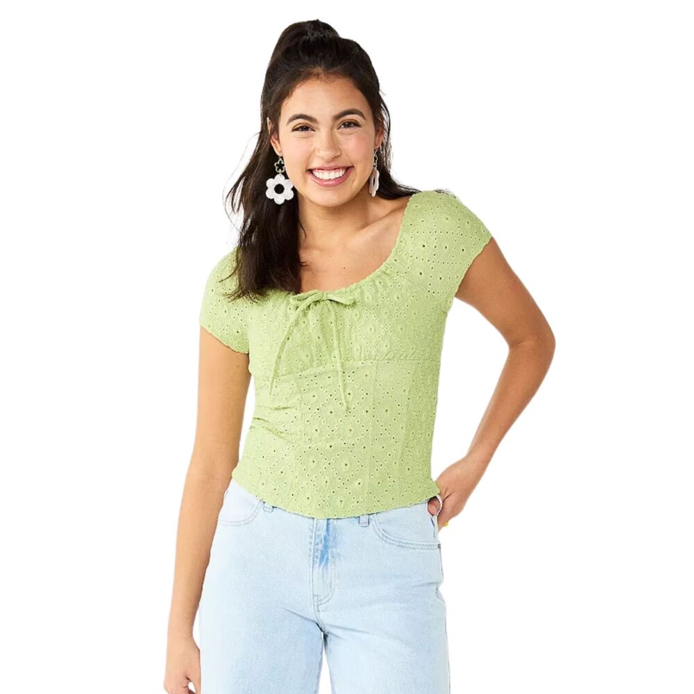 Y2K Sonoma Knit Corset Top Medium